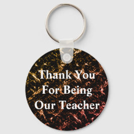 Vielen Dank Lehrer Metallic Klassenzimmer Wertschä Schlüsselanhänger
