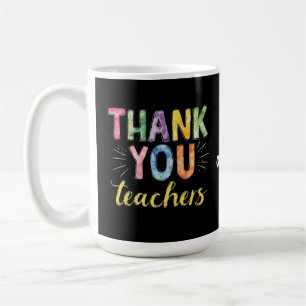 Vielen Dank Lehrer & Schüler Abschluss Geschenk Kaffeetasse