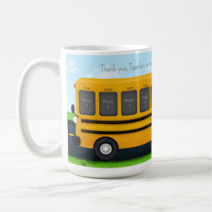 Vielen Dank Lehrer Yellow School Bus 10 Fotos Kaffeetasse