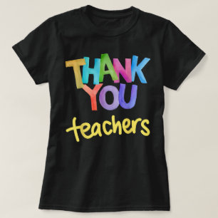 Vielen Dank Lehrerin Männer Frauen T-Shirt