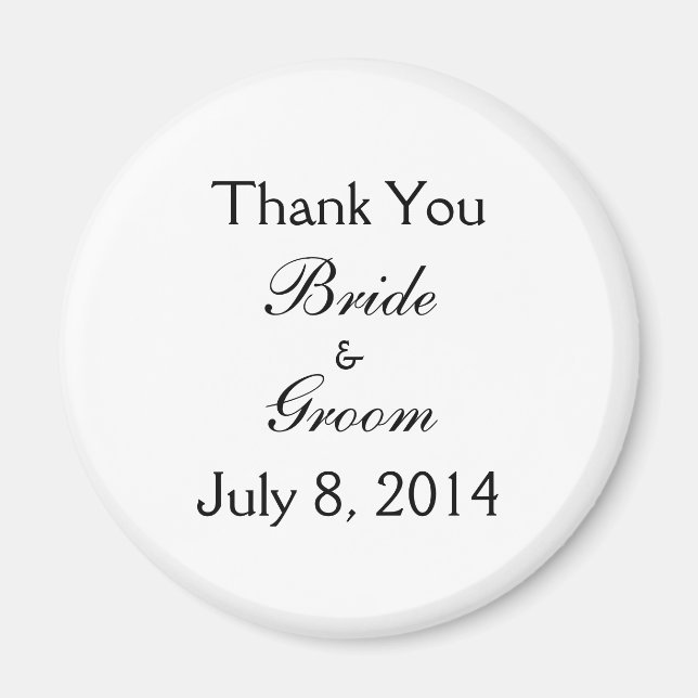 Vielen Dank Magnet (Vorne)