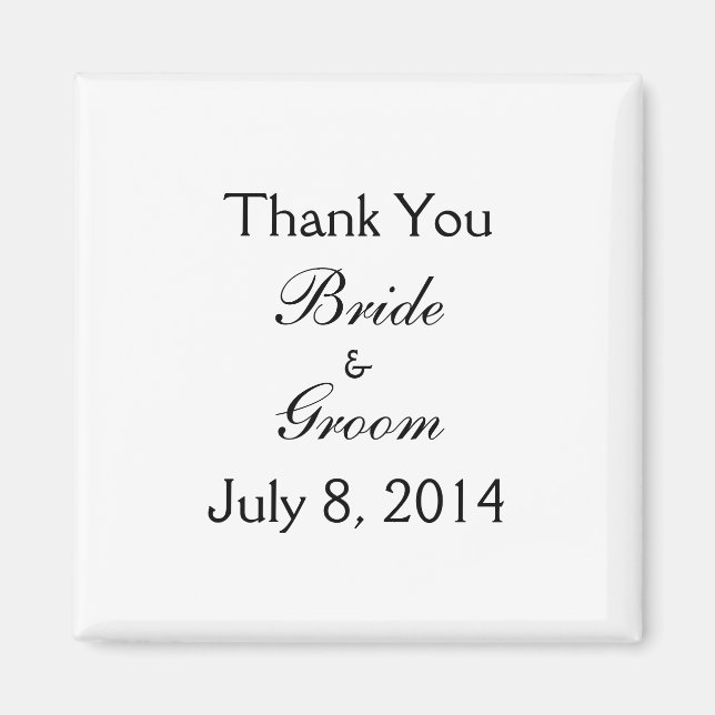 Vielen Dank Magnet (Vorne)