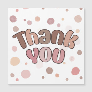 Vielen Dank Magnetkarte