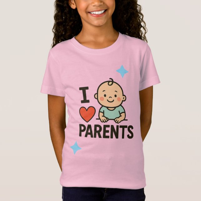 Vielen Dank, Mama & Vater - Global Day of Parents T-Shirt (Vorderseite)