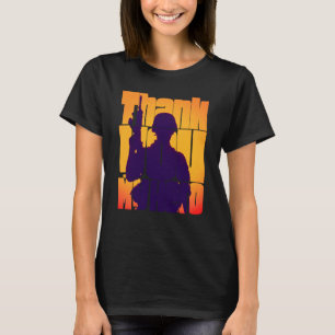 Vielen Dank, mein Held, Militärveteran T-Shirt