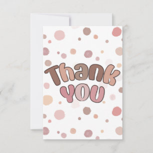 Vielen Dank Mitteilungskarte