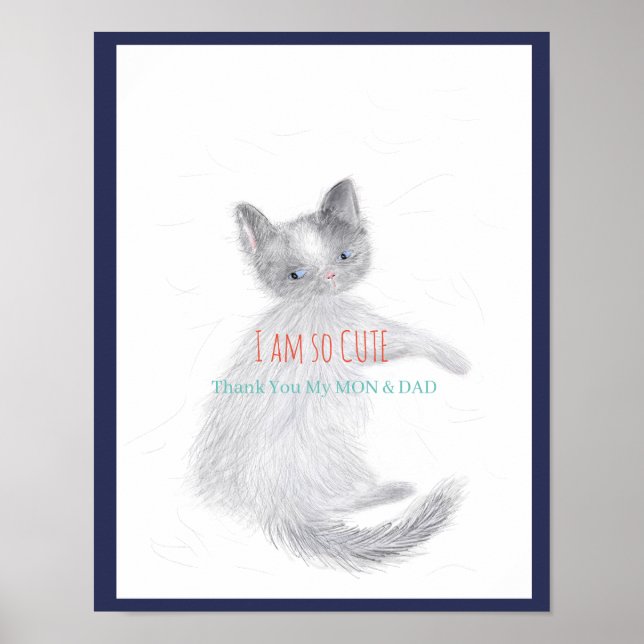 Vielen Dank, MON & VATER - ich bin so niedlich - C Poster (Vorne)