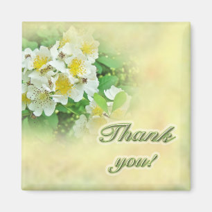 Vielen Dank Multiflora Rose Magnet