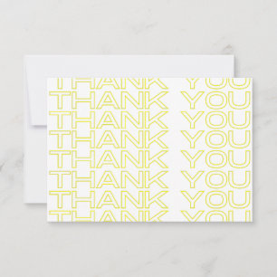 Vielen Dank, Newspaper Print Media Insert Dankeskarte