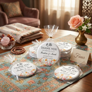 Vielen Dank nikah muslim Gastgeschenk Hochzeit flo Magnet
