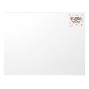 Vielen Dank Notizblock