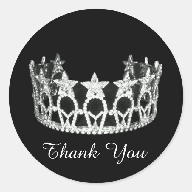 Vielen Dank, Pageant Crown Sticker (Vorderseite)