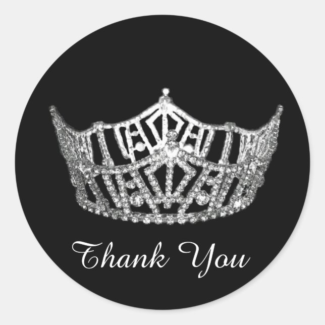 Vielen Dank, Pageant Crown Sticker (Vorderseite)