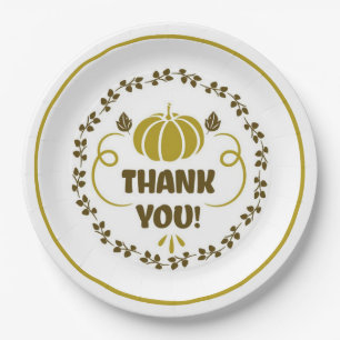 Vielen Dank Pappteller