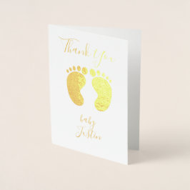 Vielen Dank, Personalisiert Name Foil Card Folienkarte