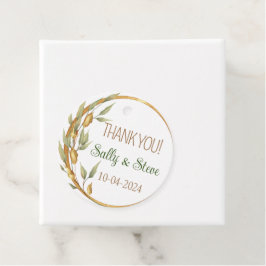 Vielen Dank, personalisierte Gastgeschenk Hochzeit Geschenkanhänger