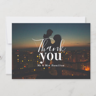 Vielen Dank, Personalisiertes Foto Dankeskarte