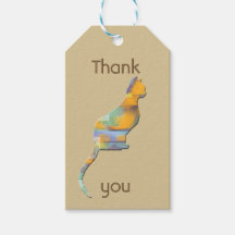 Vielen Dank Pet Sitter Farbe Block Katzenkatze