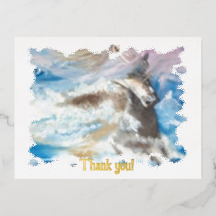 Vielen Dank Pferd in der Mitte der Karte