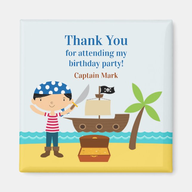 Vielen Dank, Pirate Magnet (Vorne)