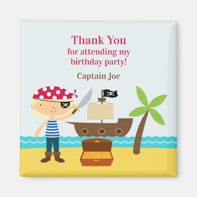 Vielen Dank, Pirate Magnet (Vorne)