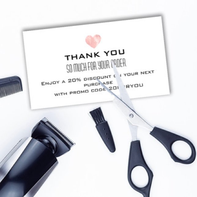 Vielen Dank Poshmark Instaginer Rabatt Pink Heart Visitenkarte (Thank You Poshmark Instagr Discount Pink Heart Business Card)