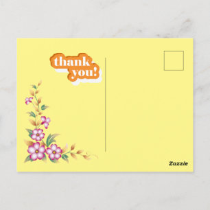 Vielen Dank Post Postkarte