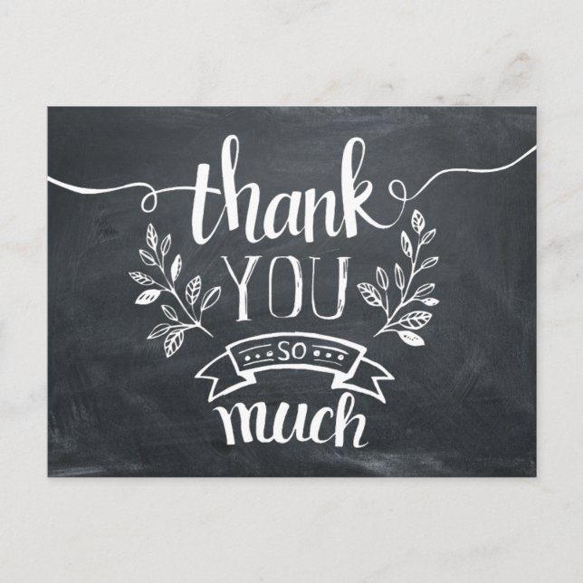 Vielen Dank, Postkarte (Vorderseite)