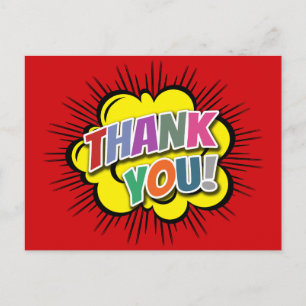Vielen Dank Postkarte