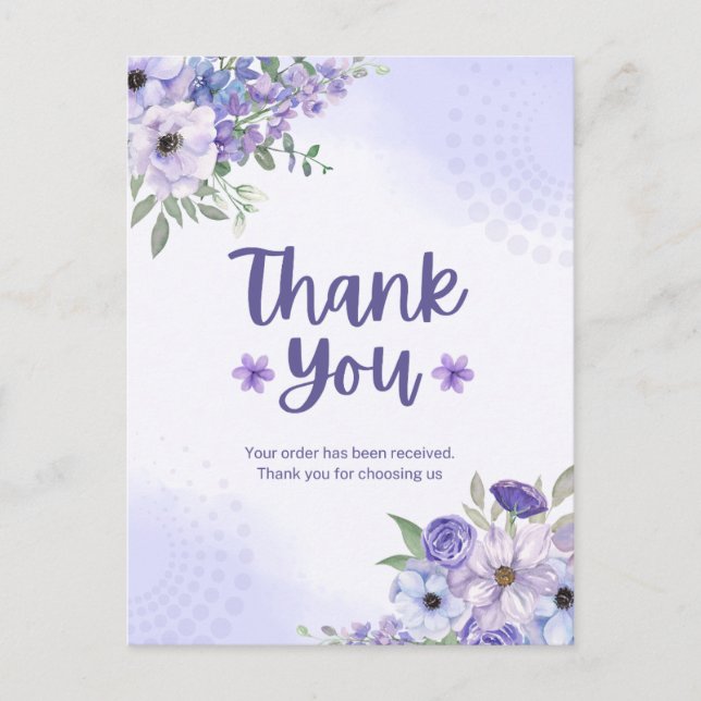 Vielen Dank, Postkarte (Vorderseite)