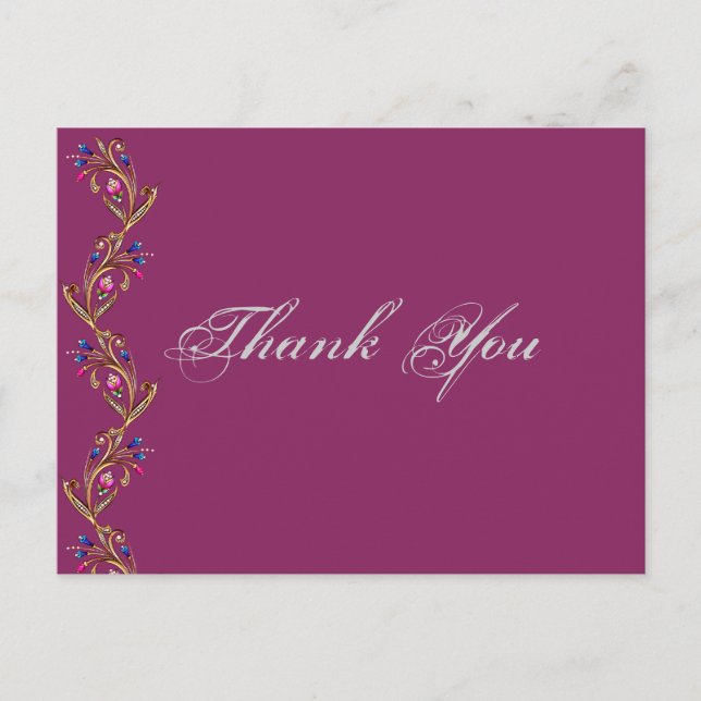 Vielen Dank, Postkarte (Vorderseite)