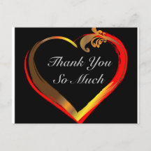 Vielen Dank Postkarte