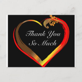 Vielen Dank Postkarte