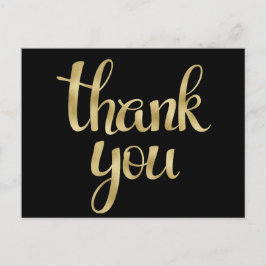 Vielen Dank, Postkarten, Folie Schriftart Postkarte