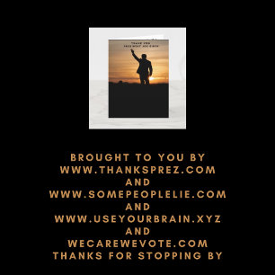 Vielen Dank, Präsident Joe Biden Dankeskarte