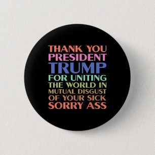 Vielen Dank, Präsident Trump, für die Vereinigung Button