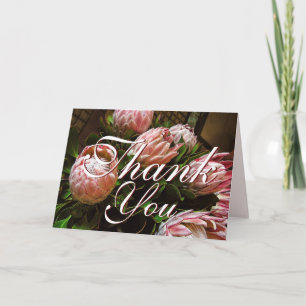 Vielen Dank Protea Card Dankeskarte