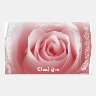 Vielen Dank, Rectangle Sticker