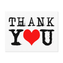 Vielen Dank Red Heart individuell anpassbar