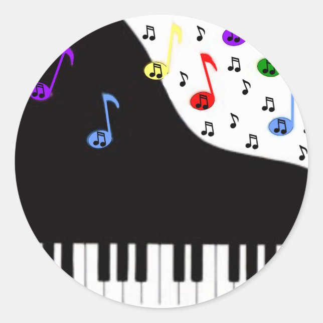 Vielen Dank Runder Aufkleber (Vorderseite)