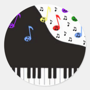 Vielen Dank Runder Aufkleber