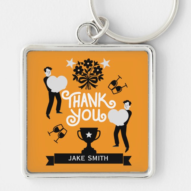 Vielen Dank Schlüsselanhänger (Vorne)