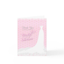 Vielen Dank - Schöne Pink Satin Religious