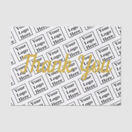 Vielen Dank, Script mit Ihrem Logo hier Vorlage Seidenpapier