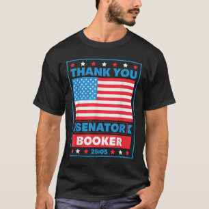 Vielen Dank Senator Cory Booker 25 Stunden und 5 M T-Shirt