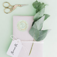 Vielen Dank, Sie nennen Floral Green Gold Wedding 