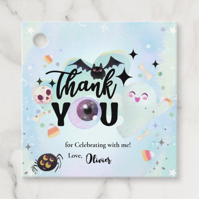 Vielen Dank, sprichwörtlich Geschenkanhänger (Vorderseite)