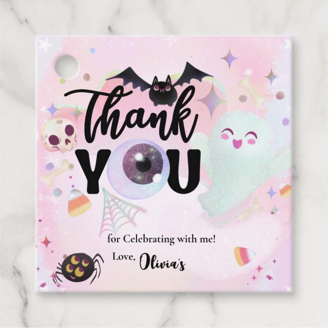 Vielen Dank, sprichwörtlich Geschenkanhänger (Vorderseite)