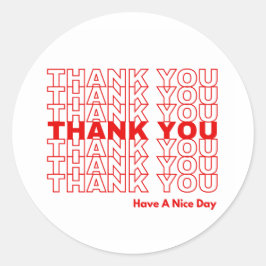 Vielen Dank, Sticker