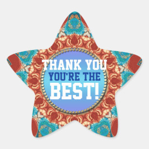 Vielen Dank Sunshine Mandala Custom Sticker